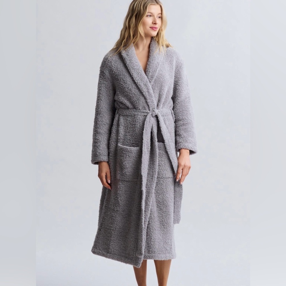 Cozy chic grey robe - NWT